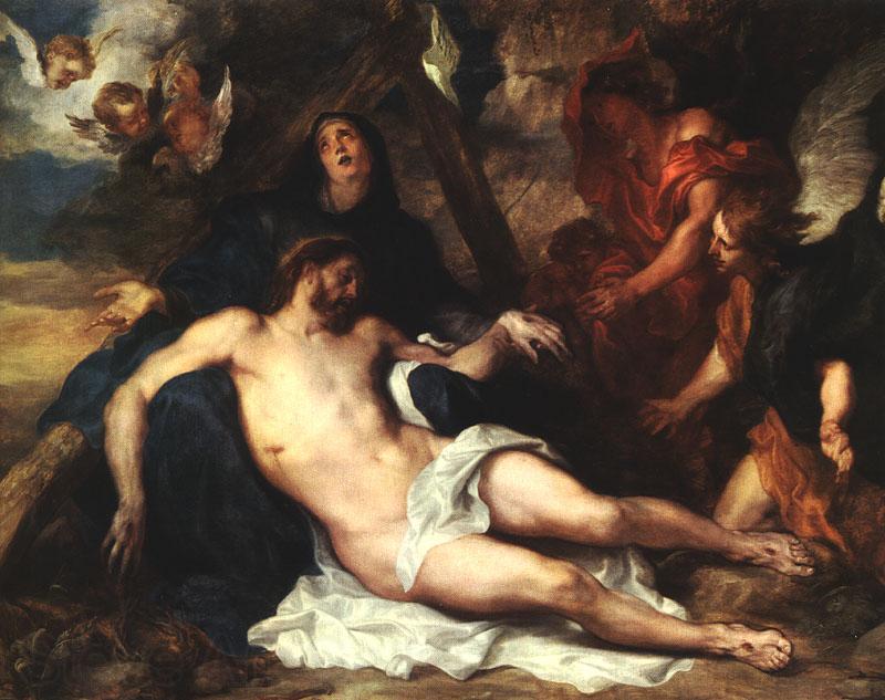 Anthony Van Dyck Deposition_m Spain oil painting art